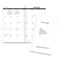AT-A-GLANCE 12-Month: Jan 2026 to Dec 2026 6 in. x 3.5 in. Pocket Size Monthly Planner Refill - White Sheets